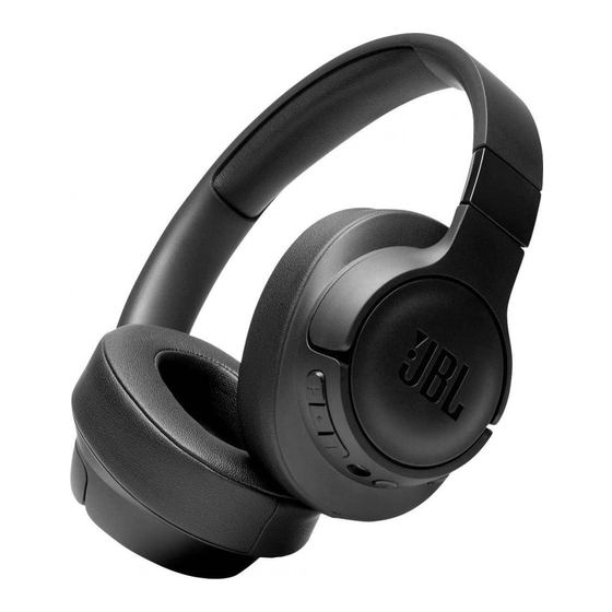 Harman JBL TUNE 750 BT NC Schnellstartanleitung