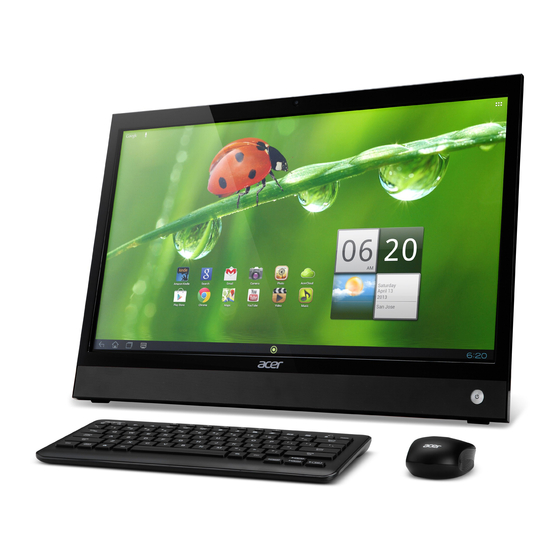 Acer DA220HQL Kurzanleitung