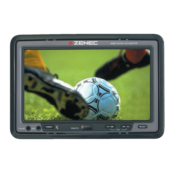 ZENEC ZEM-W701USM Bedienungsanleitung