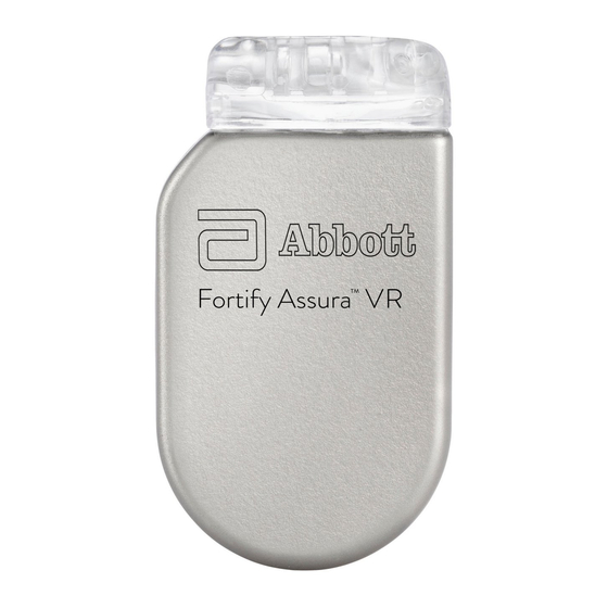 Abbott Fortify VR Bedienungsanleitung