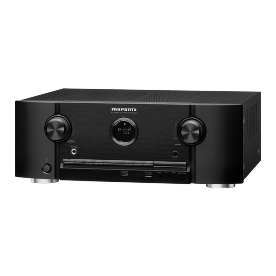 Marantz SR5008 Handbuch