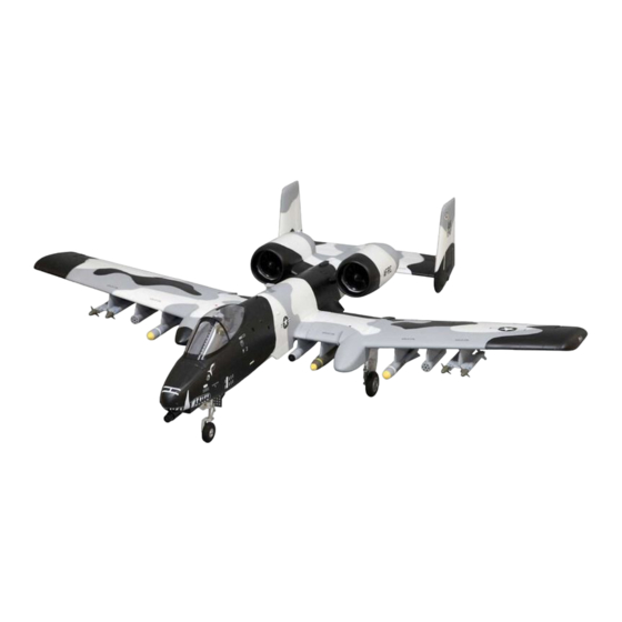 FMS A-10 Thunderbolt II V2 Bedienungsanleitung