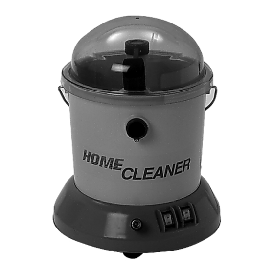 Cleanfix Homecleaner Bedienungsanleitung