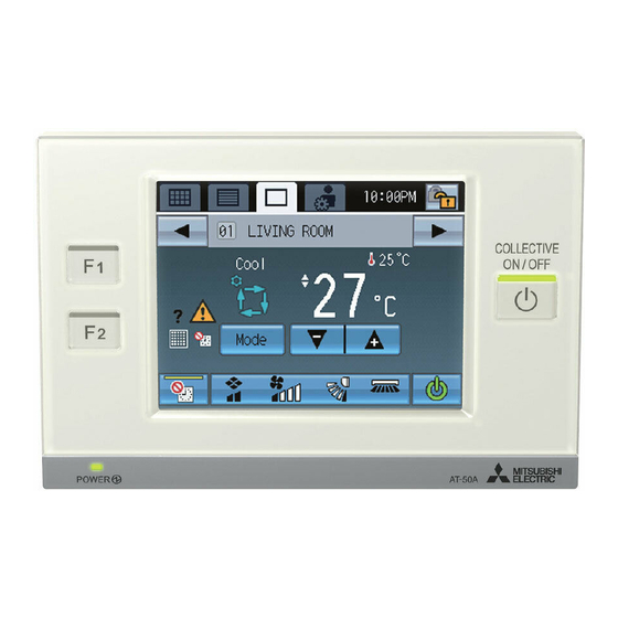 Mitsubishi Electric AT-50A Handbuch