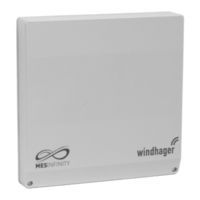 Windhager MES INFINITY INF F02 Montage- Und Bedienungsanleitung
