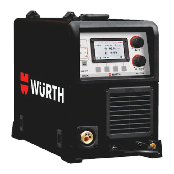 Würth WWS 200-P POWER Handbücher