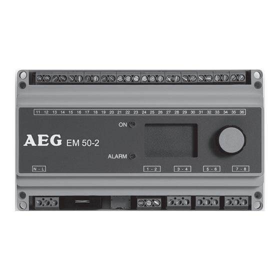 AEG EM 50-2 Montageanleitung