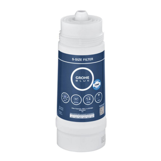 Grohe Blue 40 404 Anleitung