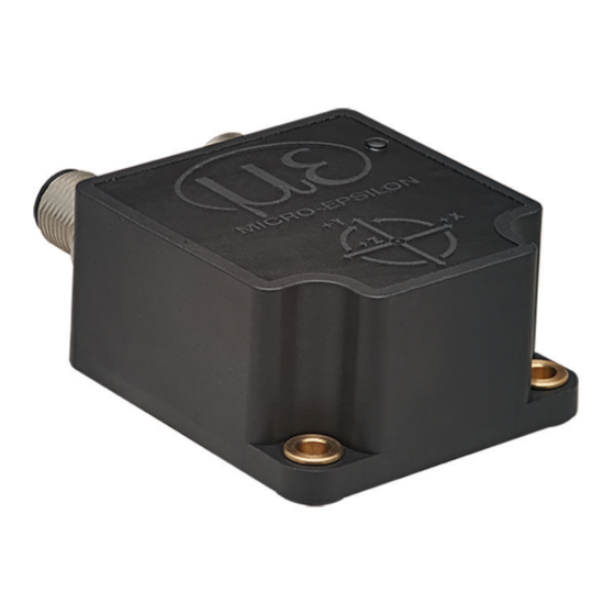 MICRO-EPSILON inertialSENSOR INC5502D Betriebsanleitung