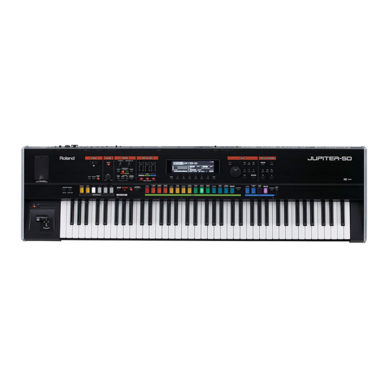 Roland JUPITER-50 Bedienungsanleitung