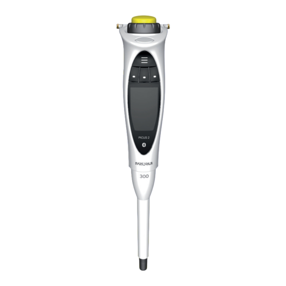 Sartorius Picus 2 Betriebsanleitung