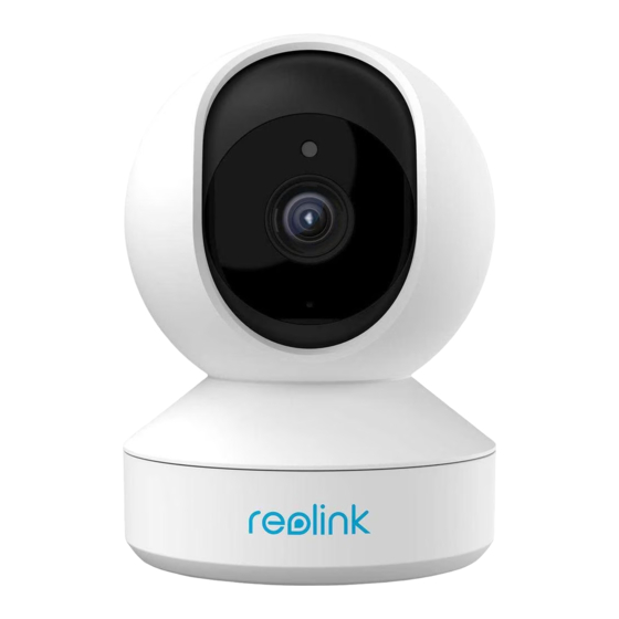 Reolink E1 Serie Betriebsanweisung
