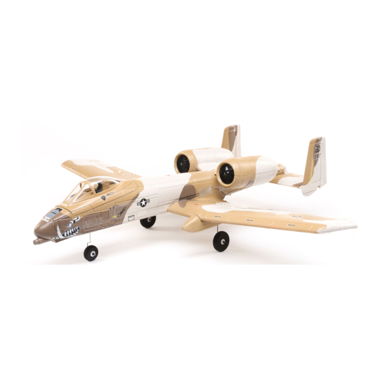Horizon Hobby E-Flite UMX A-10 Thunderbolt II Bedienungsanleitung