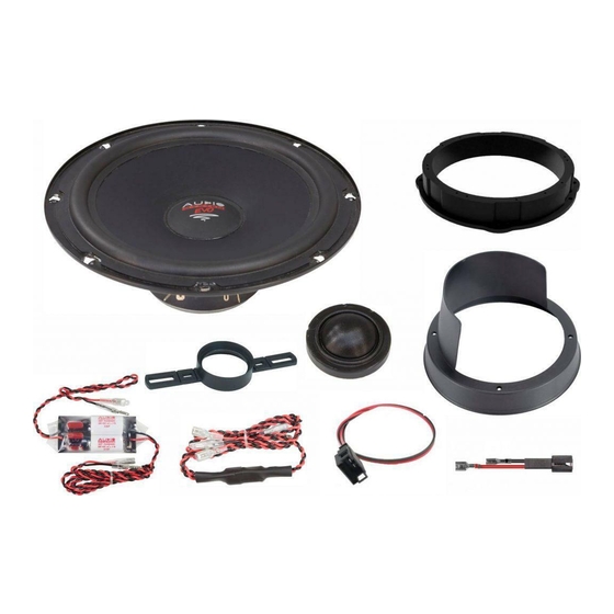 Audio System XFIT EVO 2 AUDI A3 8V Anleitung