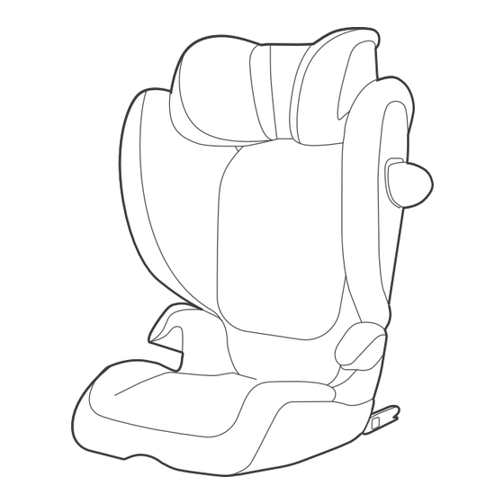 CYBEX Gold SOLUTION G2 Benutzerhandbuch
