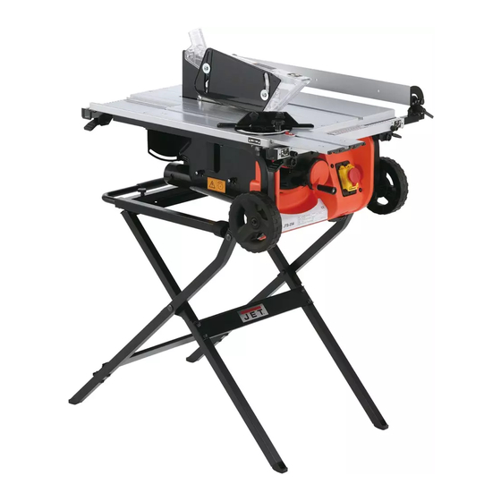Jet JTS-254 Betriebsanleitung