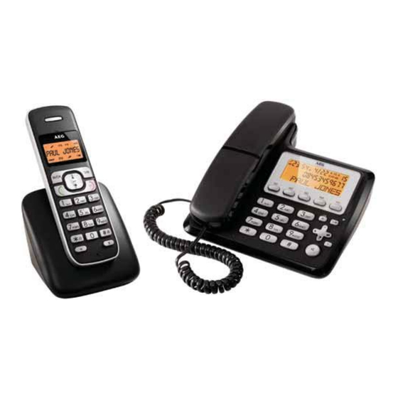 AEG Voxtel D215 Startanleitung
