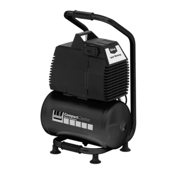 Schneider Airsystems CompactMaster 200-8-12 Bedienungsanleitung Und Wartungsanleitung