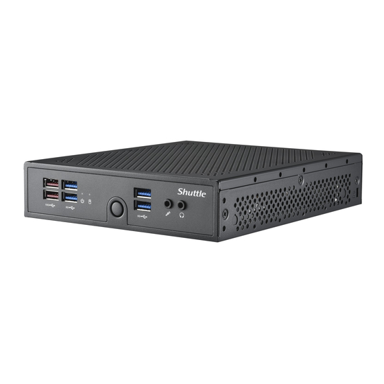 Shuttle DS50U Serie Kurzanleitung