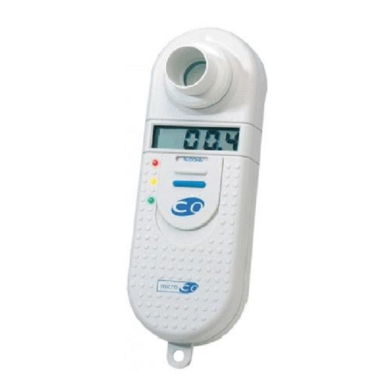 CareFusion MicroCO Meter Betriebshandbuch