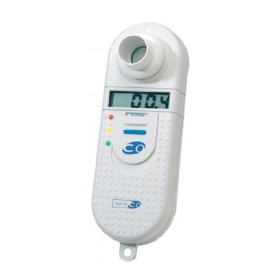 CareFusion MicroCO Meter Bedienungsanleitung