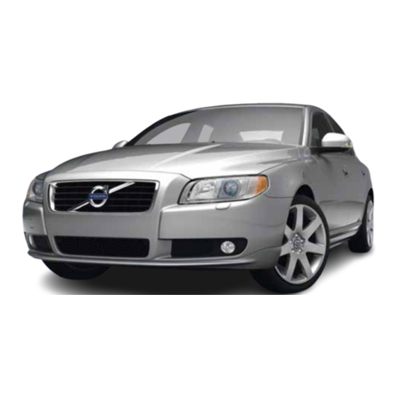 Volvo S80 Schnellstartanleitung