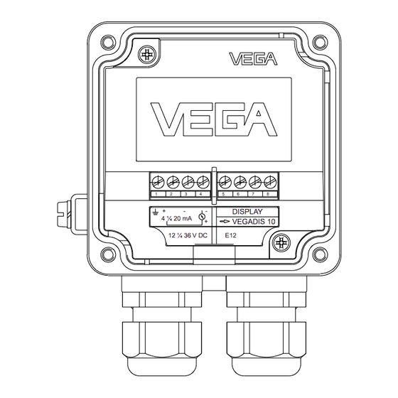 VEGA VEGABAR 25 Betriebsanleitung