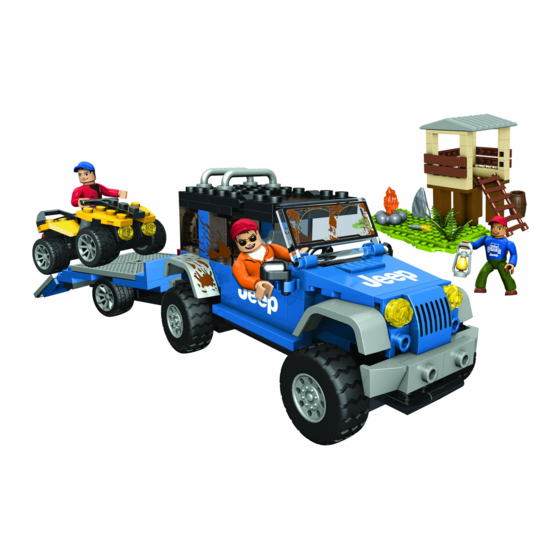 MEGA BLOKS World Builders Jeep 97806 Montageanleitung