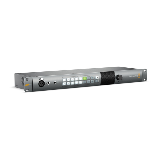 Blackmagic Design ATEM Camera Converter Handbuch