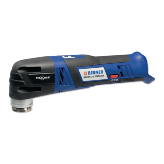Berner BACOT 12V STARLOCK Handbücher