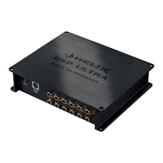 HELIX DSP ULTRA Bedienungsanleitung