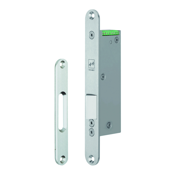 Assa Abloy 351M80 Installations- Und Montageanleitung