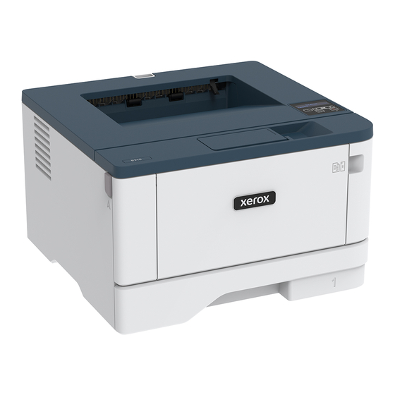 Xerox B310 Referenzhandbuch