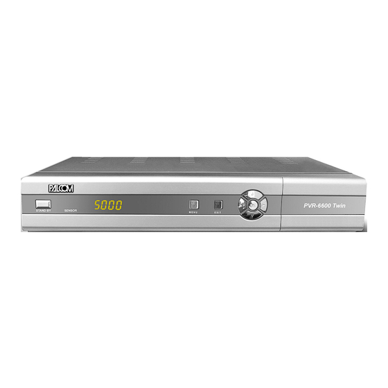 Palcom PVR-6600 TWIN Bedienungsanleitung