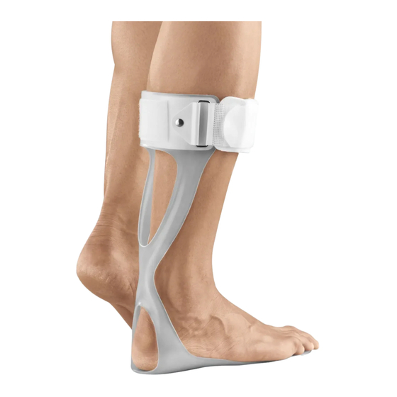 Medi protect.Ankle foot orthosis Gebrauchsanweisung