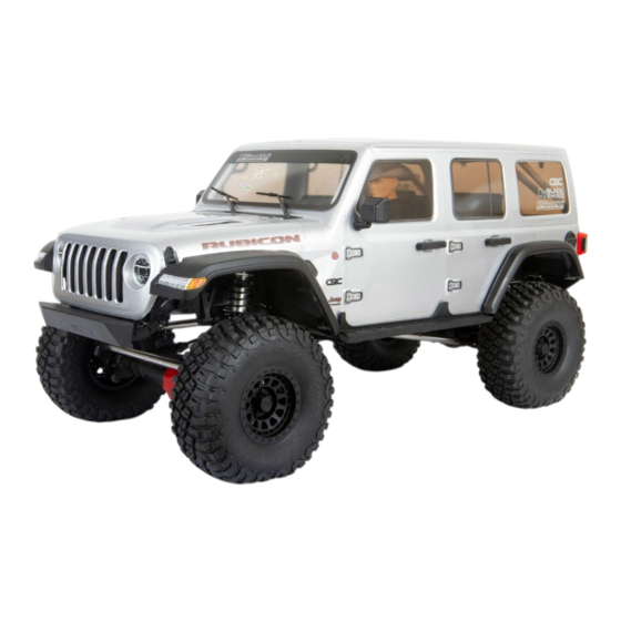 Horizon Hobby axial SCX6 JEEP JLU WRANGLER Bedienungsanleitung