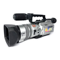 Sony Handycam DCR-VX2000E Bedienungsanleitung