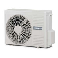 Hitachi RAC-18WPE Installationsanleitung