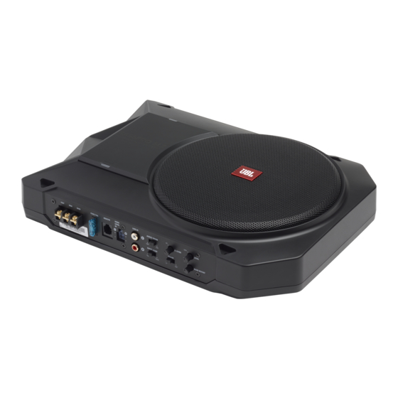 Harman JBL BassPro SL2 Kurzanleitung