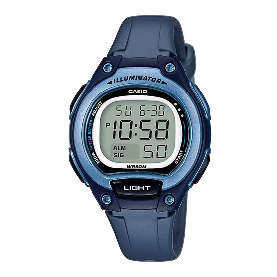 Casio 3455 Bedienerführung