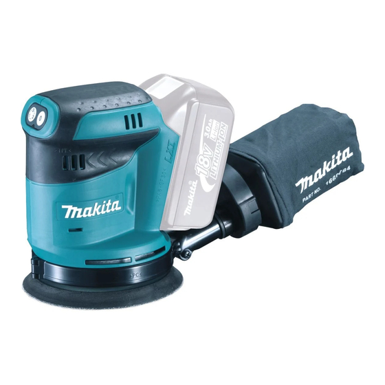 Makita DBO140 Betriebsanleitung