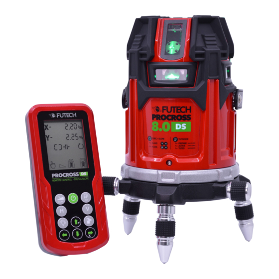 Futech PROCROSS 8.0 DS Benutzerhandbuch