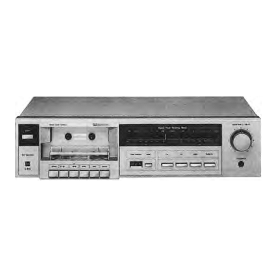 Dual C 802 Serviceanleitung