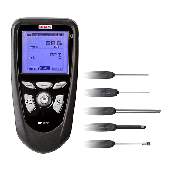 Kimo HD 200 Betriebsanleitung