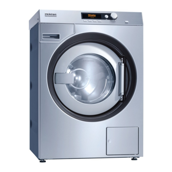 Miele professional PW 6080 EL AV/LP Installationsplan