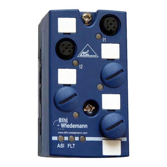 bihl+Wiedemann BWU3102 Montageanweisung