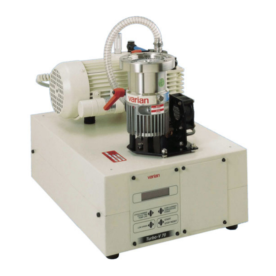 Varian Turbo Stack 969-8200 Bedienungshandbuch