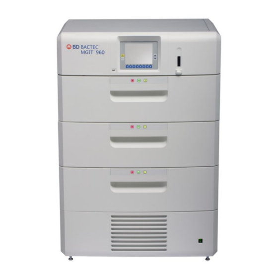 BD BACTEC MGIT-Serie Benutzerhandbuch