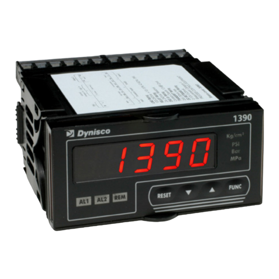 Dynisco 1390 Installationsanleitung