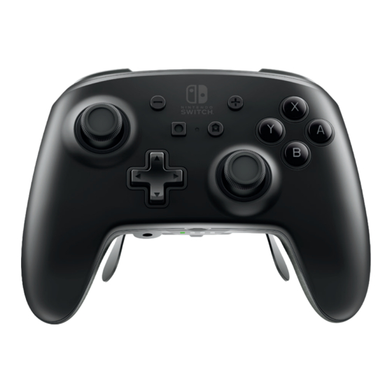 PowerA Nintendo Switch Fusion Pro Handbuch